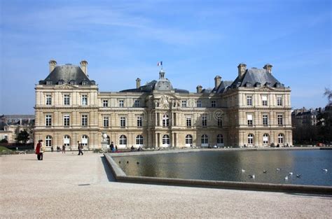 Luxembourg Palace in the Luxembourg Gardens. Paris Stock Photo - Image of gardens, travel: 30359002