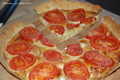 Tarte Tomate Ch Vre Et Moutarde Maman A D Borde