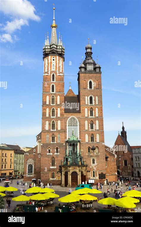 famous landmark in Krakow Stock Photo - Alamy