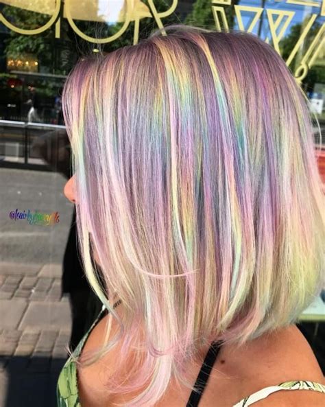 Holographic Hair Trend And How To Try It Holographic Hair Hair Color