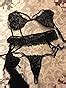 Amazon Utimi Women Four Piece Sexy Lingerie Set Lace Sleepwear Enticing Nightwear With Bra