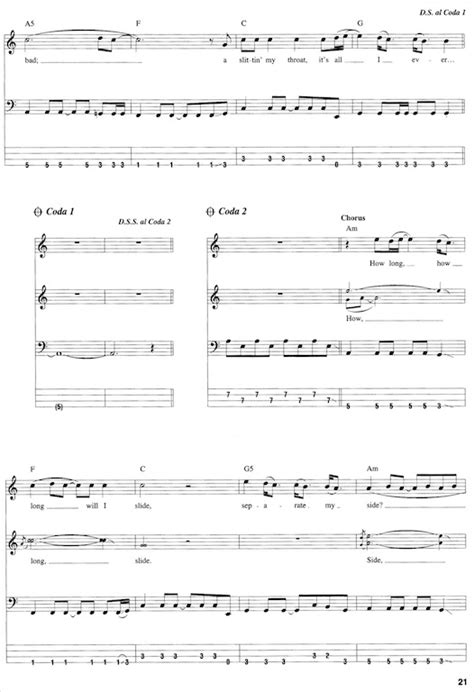 Red Hot Chili Peppers Otherside Partituras Para Bajo