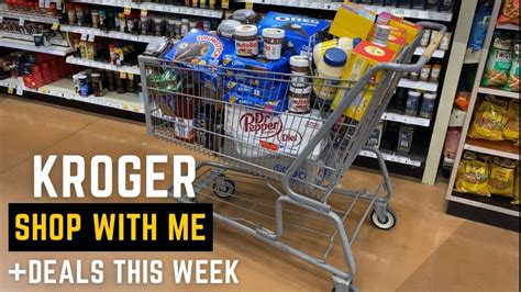 🛒grocery Shop With Me At Kroger‼️kroger Deals This Week Kroger