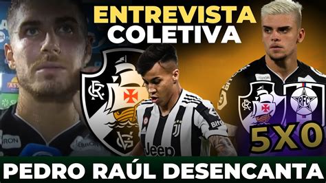 EXCLUSIVO COLETIVA DE BARBIERI NO VASCO PEDRO RAÚL FAZ 2 LIONEL