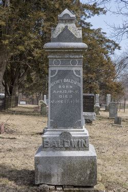 Nancy Baldwin Find A Grave Gedenkplek