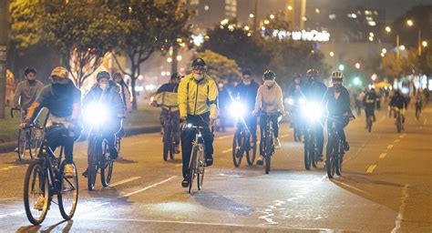 Bogotá Esta Noche Vuelve La Ciclovía Nocturna Conozca Las Rutas