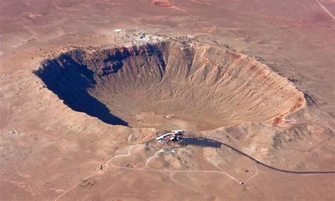 The Incredible Barringer Meteor Crater Of Arizona Amusing Planet