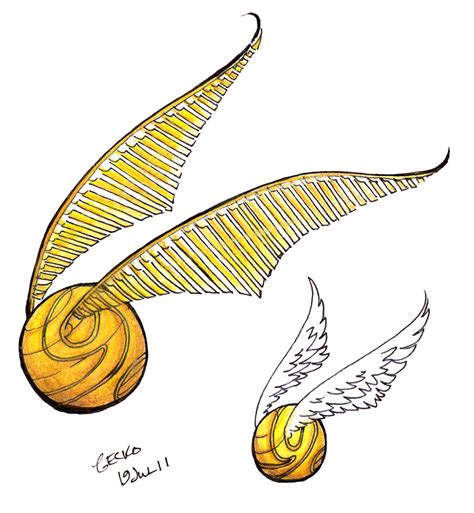 Golden Snitch Drawing At Getdrawings Free Download