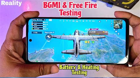 Realme 11x 5G BGMI Free Fire Testing Heating Test Battery Test