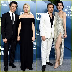 Pregnant Michelle Williams Fiance Thomas Kail Hold Hands On SAG