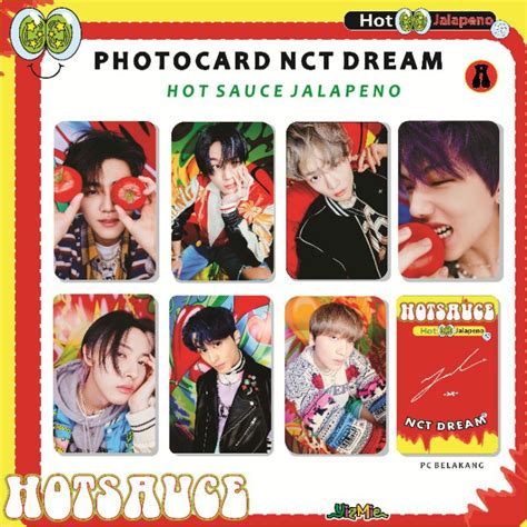 Jual Premium Quality Photocard Nct Dream Hot Sauce Crazy Boring Shopee Indonesia