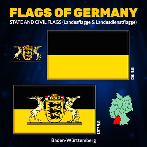 Flag Of Baden Württemberg Flagsbook