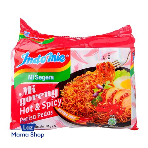 Indomie Mi Goreng Hot And Spicy Flavour Instant Noodles Laz Mama Shop Lazada Singapore