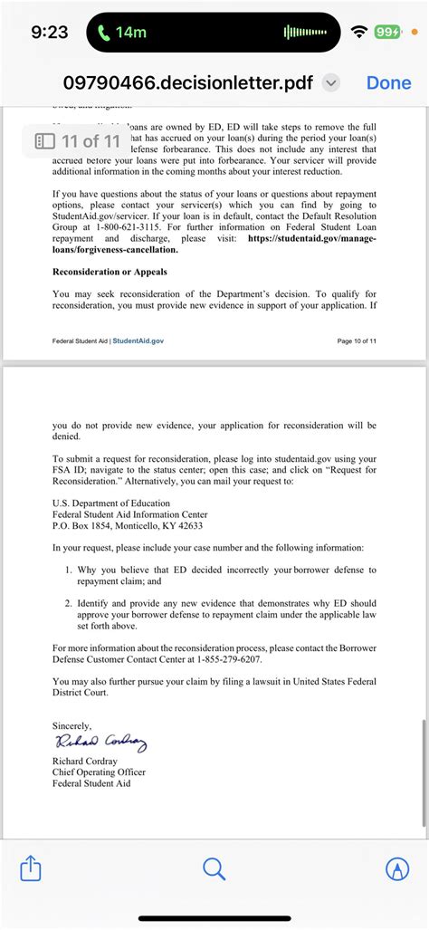 Case Denied Rborrowerdefense