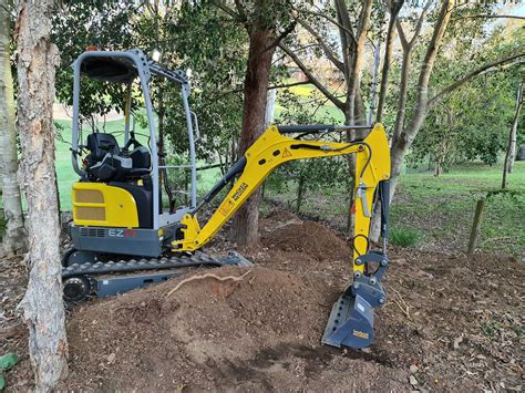 Mini Excavator And Digger Hire Rates Near Brisbane Qld