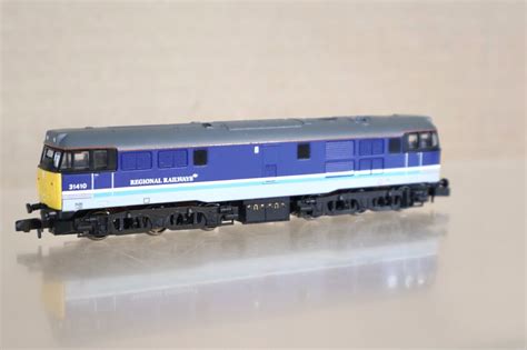 Graham Farish 371 101 Br Regional Railways Class 31 Diesel Loco 31410 Oj Ebay