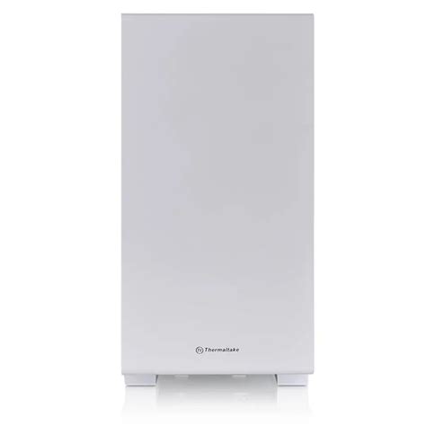 Thermaltake S100 Tempered Glass Snow Edition Micro Tower White