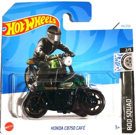 Hot Wheels Honda Cb Cafe Hw Rod Squad Por Wnaj Ceny Allegro Pl