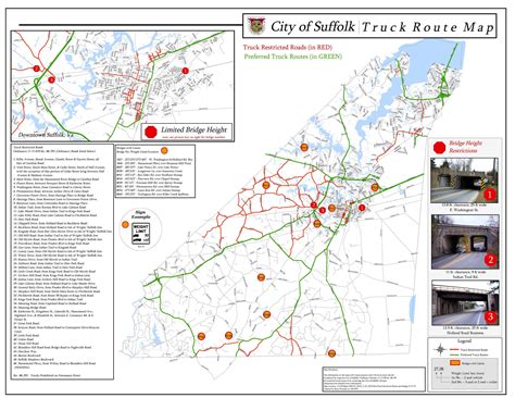 Truck Restricted Roads and Bridges | Suffolk, VA