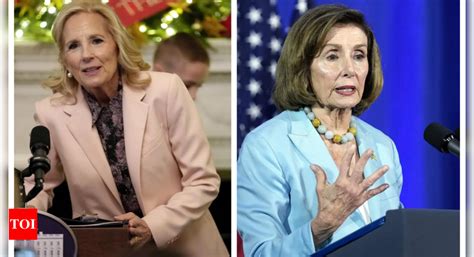 Jill Biden Nancy Pelosi: Jill Biden reveals how disappointed she is