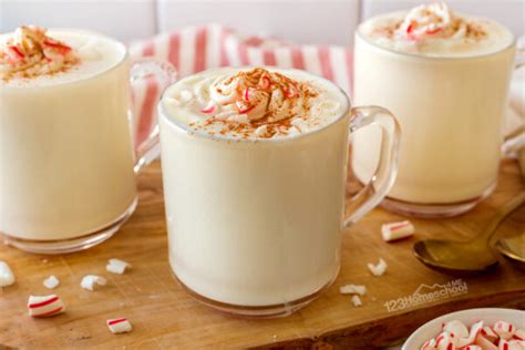 Creamy Homemade White Hot Chocolate Recipe