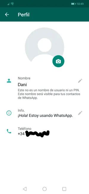 Qué significa la palabra disponible en WhatsApp Haras Dadinco