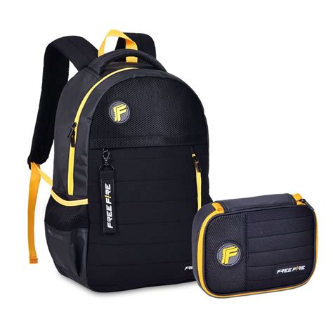 Kit Mochila Estojo Box Free Fire Original Clio Shopee Brasil