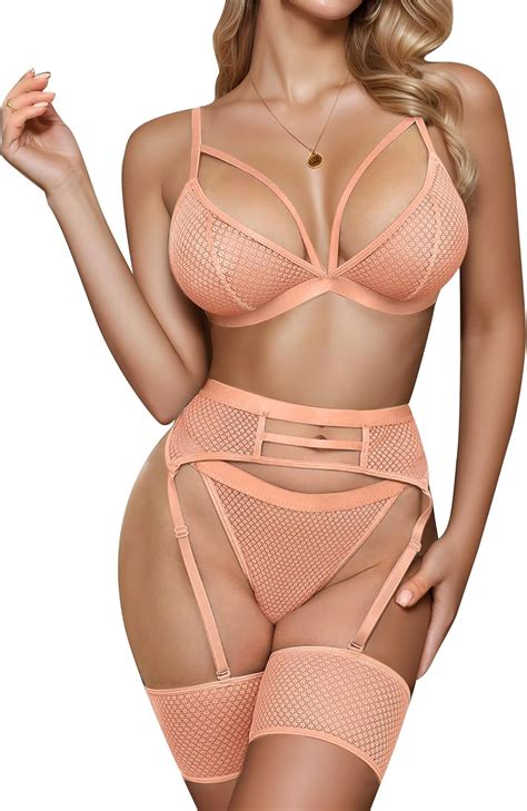 Popiv Women S Sexy Lingerie Set With Garter Belt Australia Ubuy