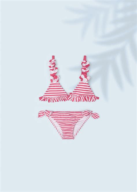 Bikini con aplique para niña Mayoral