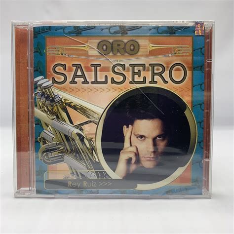 Rey Ruiz Cd Oro Salsero 2000 Sony 20 Tracks 2 Discs Rare New Sealed