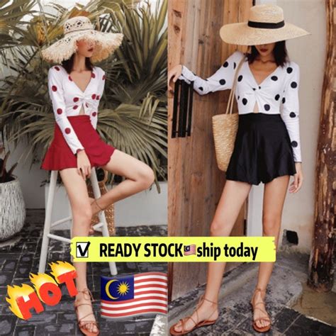 POS TODAY MALAYSIA Longsleeve SWIMSUIT BIKINI SWIMWEAR SWIMMING SUIT FAST SHIPPIN Shopee Malaysia