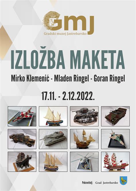 IZLOŽBA MAKETA – Gradski muzej Jastrebarsko