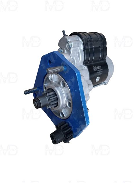 Комплект переоборудования, (стартер 2,8 кВт 12В + пластина крепления с ...