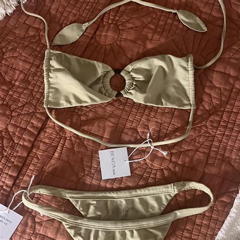 BENOA BIKINI Size Small Top Size Small Depop