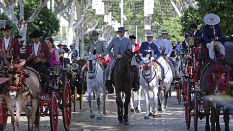 Así funciona el paseo de caballos de la Feria de Sevilla