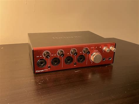 Focusrite Clarett+ 4Pre USB-C Audio Interface with | Reverb