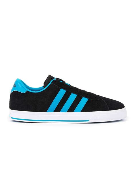 Adidas Neo Daily Black and Blue Sneakers - Men's Plimsolls & Sneakers ...