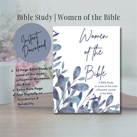 Bible Study Women of the Bible Women of Faith Research Worksheets Christian Bible Study
