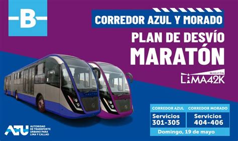 Mañana se corre la maratón Lima 42 K Conoce el plan de desvío del