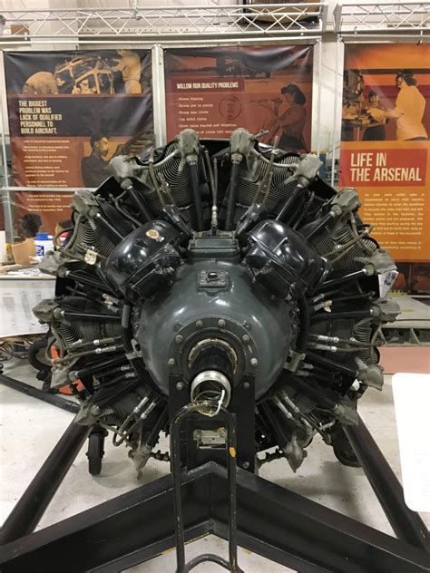 Pratt And Whitney R 2800 Double Wasp I Saw Last Winter In Willow Run R Aviation