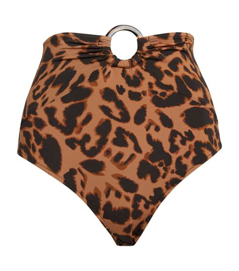 Evarae Leopard Maya Bikini Bottoms Harrods US