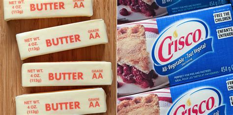 Butter Vs Shortening What S The Difference Myrecipes