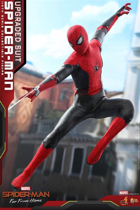 Hot Toys Spider Man Upgraded Suit Spider Man Far From Home Mms Discontoys