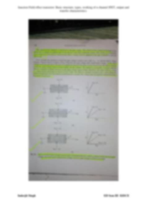 Jfet Construction And Working 5