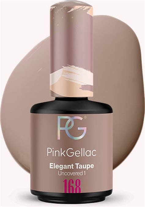 Pink Gellac Elegant Taupe Gellak Vegan Bruin Creamy Finish