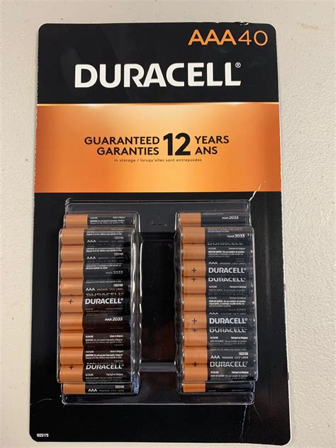 Duracell Power Boost Coppertop Alkaline Aaa Batteries Count