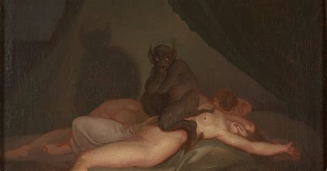 MONSTER BRAINS Nikolaj Abraham Abildgaard The Nightmare 1800