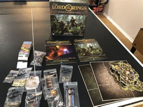 The Lord Of The Rings Journeys In Middle Earth 2019 Board Game