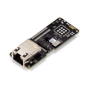 Arduino Portenta Vision Shield Ethernet Board With A Camera And An