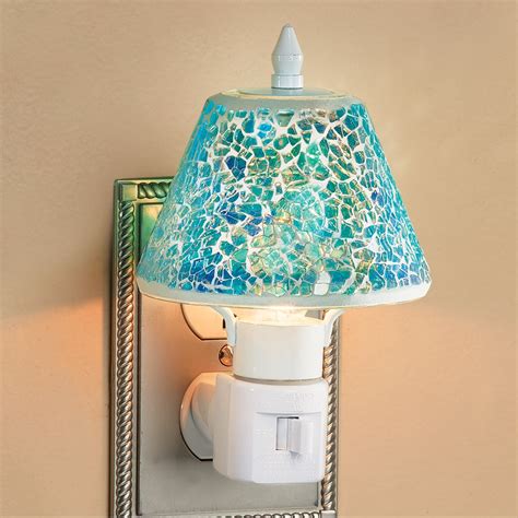 Glass Mosaic Plug In Nightlight Collections Etc